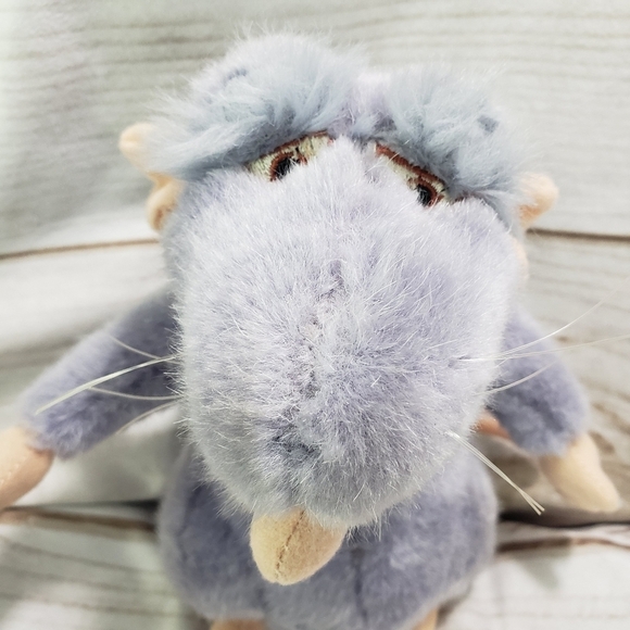 Disney Ratatoullie Django Rat Plush Stuffed Animal 8 Inch No Tags Embroidered - Picture 2 of 8